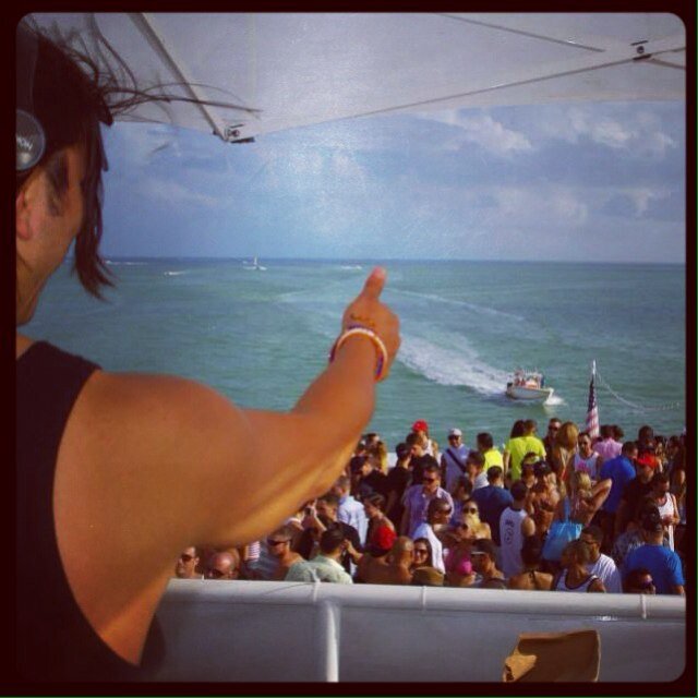 Rockin the Yacht one badass party at a time!!!  AQUAHOLIC is our new Labor Day yacht party!!! Call 786-505-9707 for info or http://t.co/4uMzpPTIwh for tix!!!