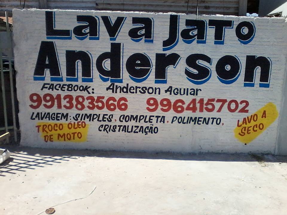 Lava Jato Anderson
cel: 91383566 ou 9964157