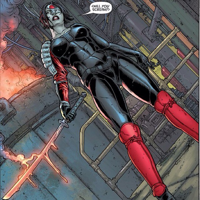 I do not wish for you to go through the same history as mine, for that reason I chose to protect, I became Katana! #Rp18+ #New52 #JLA #DC