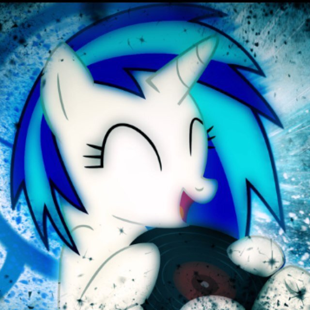 My Name is Vinyl Scratch and I love Partying!!! I Love My DJ Pon-3 ALOT Also YOU Ponies!!!Anyways i live with my Best Pal Octavia Shes so awesome! :D
