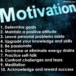 Be motivated , Be inspired