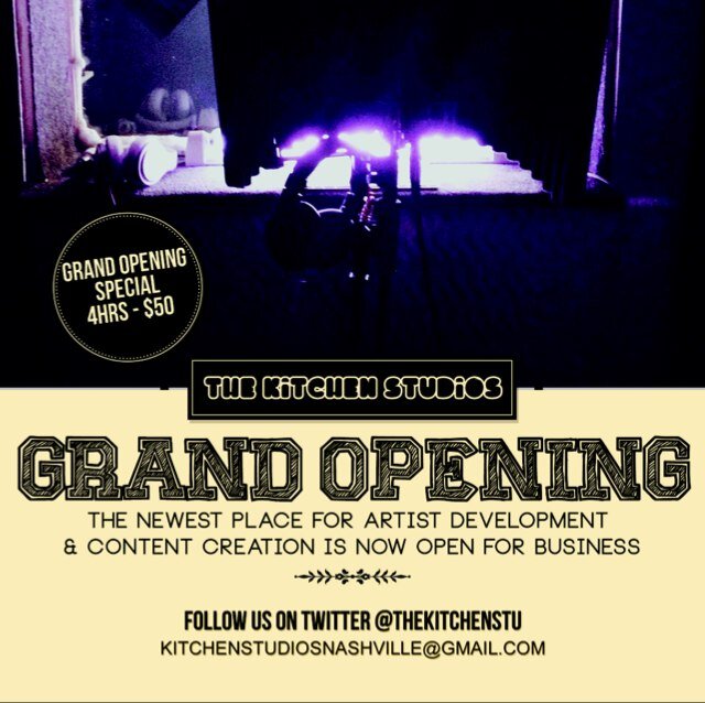 Nashville's new home for artist development
Kitchenstudiosnashville@gmail.com