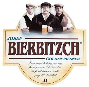 Jösef Bierbitzch Brewing Company. Legendary Gölden Pilsner, Expedition Chokölåte Porter, Höney 🐝Ötzch, Windzchįll Wįt, Årctic Åmbrrr. Get Me Another Bierbitzch