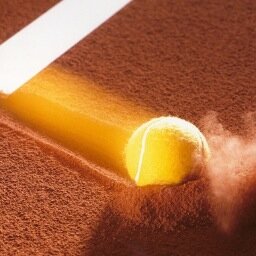 tennis is my escape, tennis is life. Don't talk, just play the game.