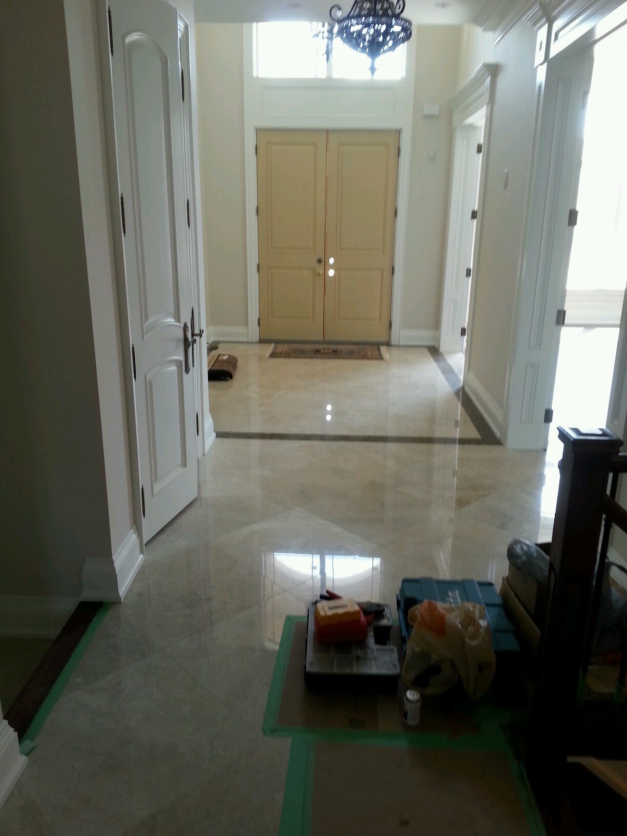 marble, granite, stone and tile. Commercial, residential, industrial. Ah! dont forget bathroom, kitchen and basement renovations.