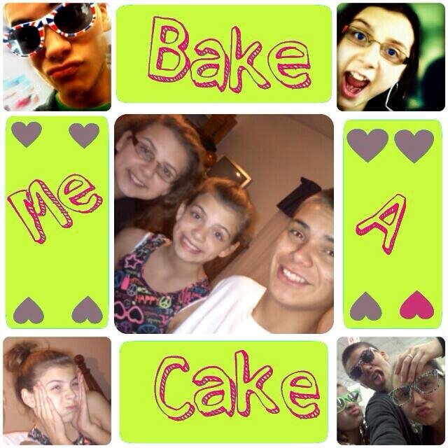 Hellooooo. We're The Baker's. You can watch our youtube videos on our channel, BakeMeACake. You can also tweet us questions and segments for the videos.