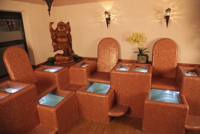 Fish en Floating Spa