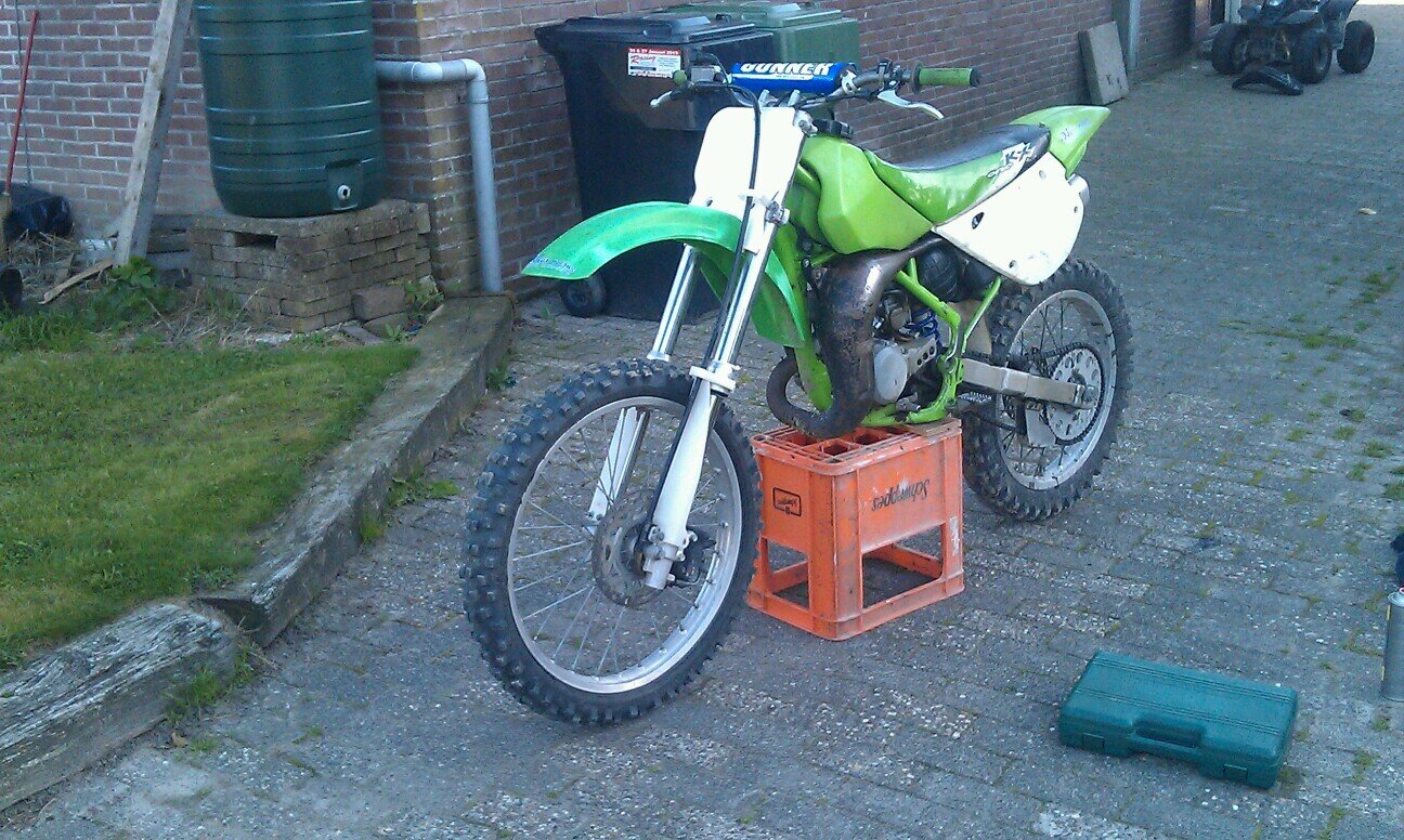Kawasaki Kx 80.  #6