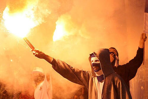 #Ultras#Pyro#Madness#A.C.A.B#Choreos all around.