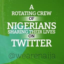 A Nigerian a week, tweeting about their experience. Would you like to take part - visit our website.