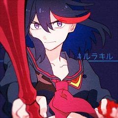 What are you lookin' at?! Don't gawk at me!  I don't wear this armor cause I want to. Hmph... That bitch Satsuki is going down.