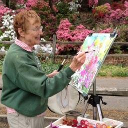 I'm a watercolor and acrylic landscape painter with a studio in my home.  I do most of my paintings on location en plein air  which to me is the most fun.
