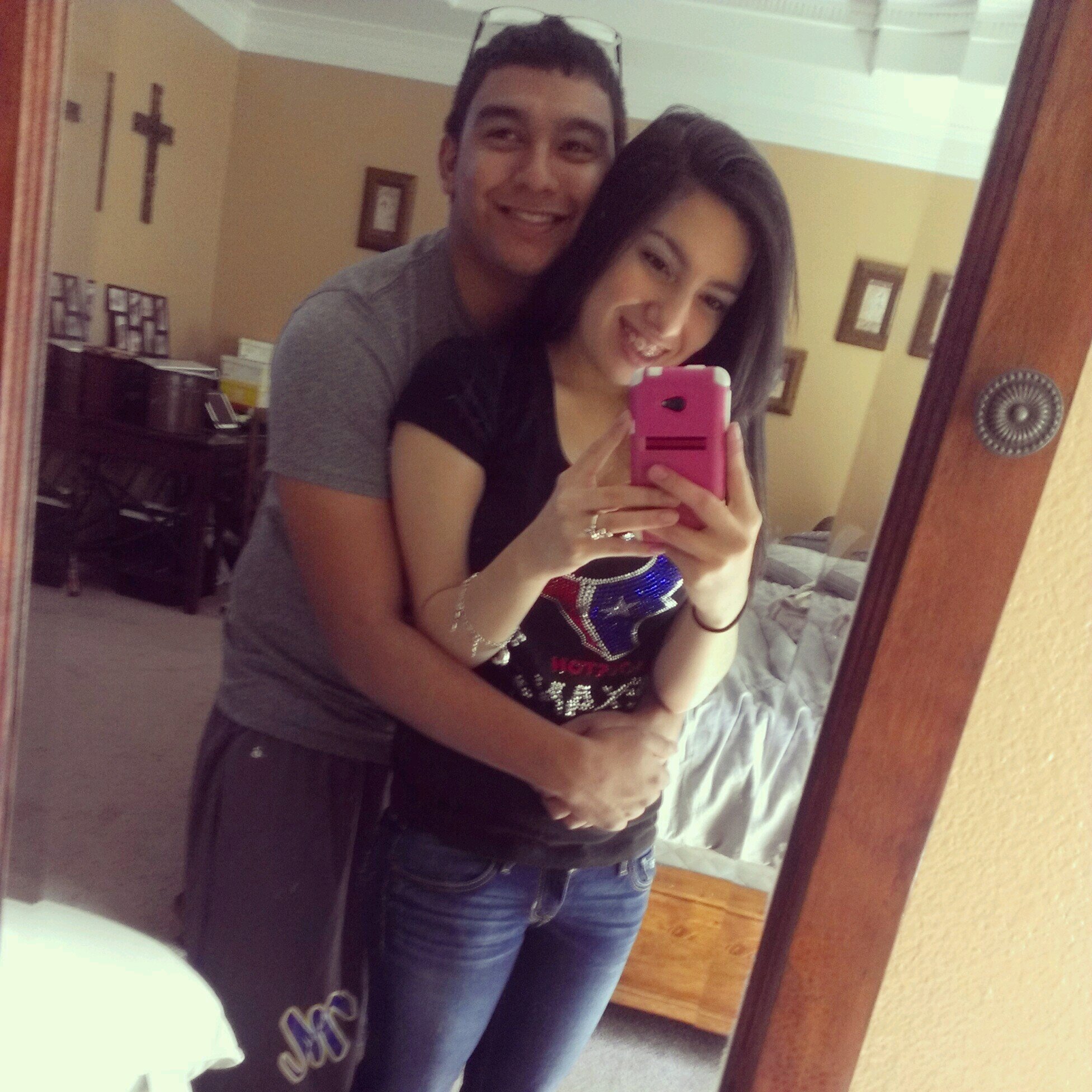 With God all things are possible - Matthew 19:26 .   Robert and Matthew Ryan Robles are my everything.