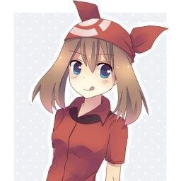 Hey! I'm May! That awesome trainer from Hoenn! My pokemon are Torchic and @GhostGamer34! I could never ask for better partners!  #taken