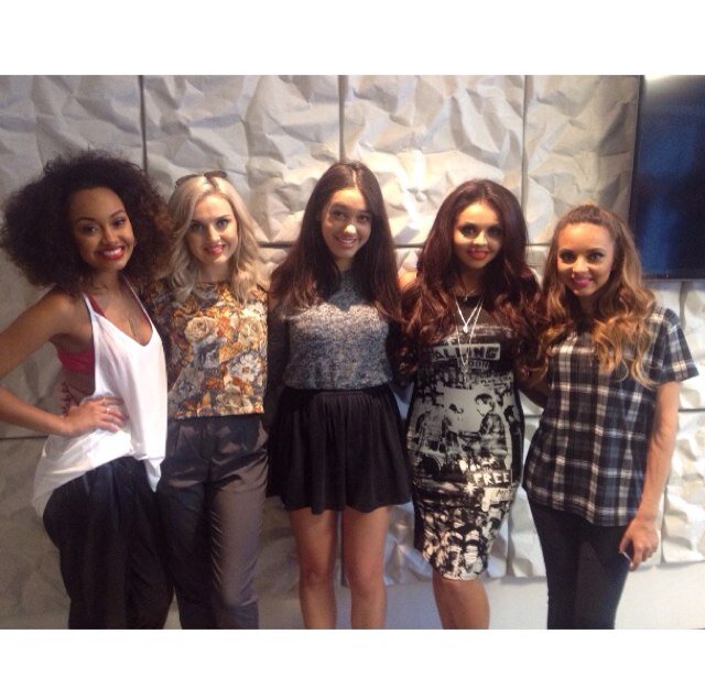 Once Little Mix called me and told me i could be part of their band. I am the fifth member of Little Mix #confirmed