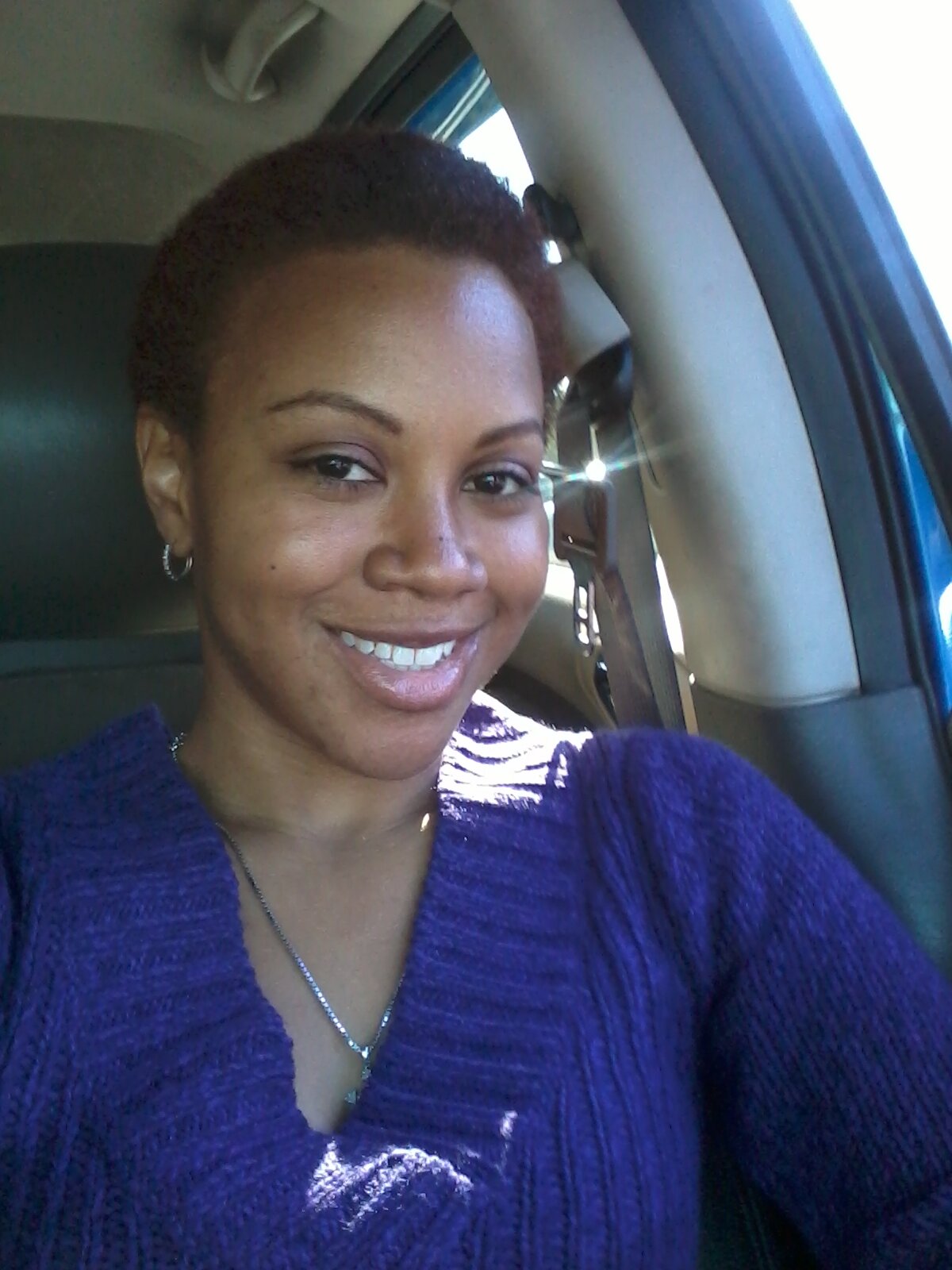 Cosmetologist, in training to become a Natural Hair Specialist