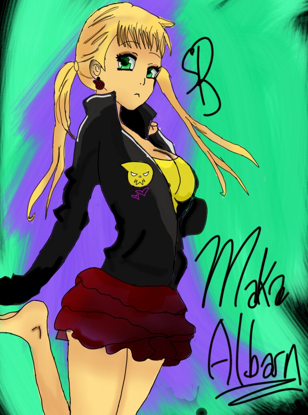 I am Maka Albarn and my partner is Soul @_Soul_z wacth out .......or  I will take your soul #single #Serp