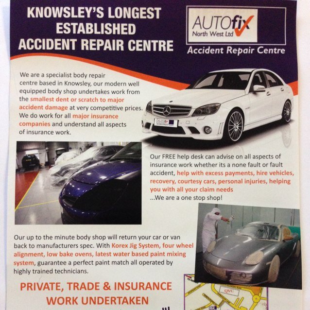 We are liverpools leading vehicle body repair centre based on Brittonwood trading estate, L337YN. Come down for free estimate or call 01515484405