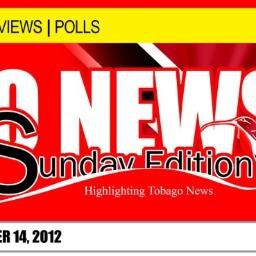 Tobago's only newspaper. The paper is published on Wednesdays and Sundays. Follow us on Facebook: tobagonews