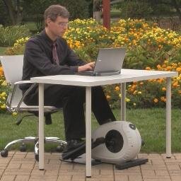 iPhone and Android compatible Seated Active Motion Machine to get you moving at work ... and play!