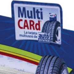 Cuida tus neumáticos - Regala Seguridad. MultiCARd® la tarjeta de Autoestático®