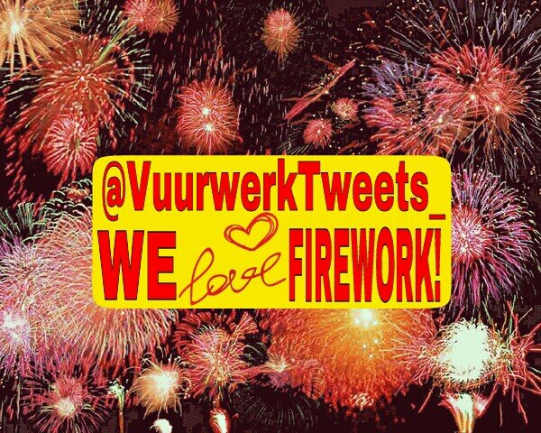 Wij tweeten de leukste weetjes en dingetjes over vuurwerk! Since 28-10-'12