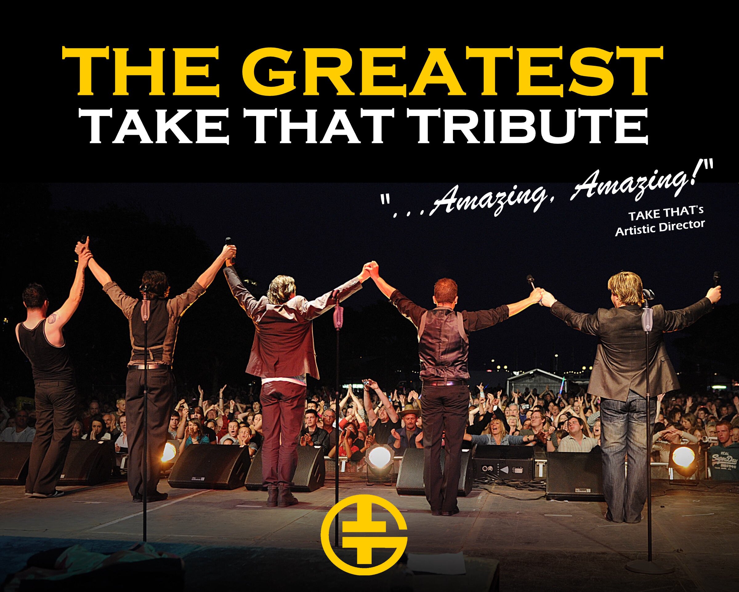THE GREATEST Take That Tribute Band - Official Twitter Account
'Amazing, Amazing'! - Described by Take That's Artistic Director!  The No.1 Tribute to Take That!