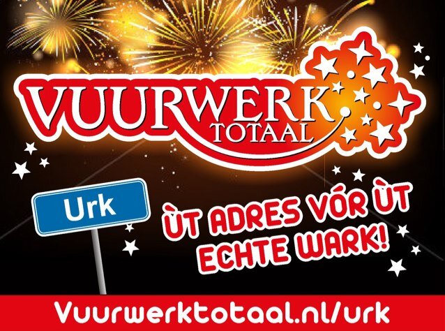Voor het echte werk, ga je straks naar Urkervuurwerk! Vuurwerk zoals jij het wilt. Want met Urkervuurwerk knalt het pas echt goed!
