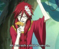 The fabulous grim Reaper here! always acting smartass as I could be. And always chasing after Sebas-Chan! Now give me prime Romance! eue  #RP