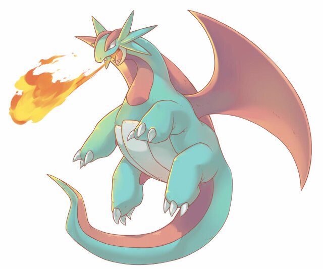 Hello, my name is Lavender! I'm probably the fiercest Salamence that you've ever come across! *roars* #Wild, #Female
