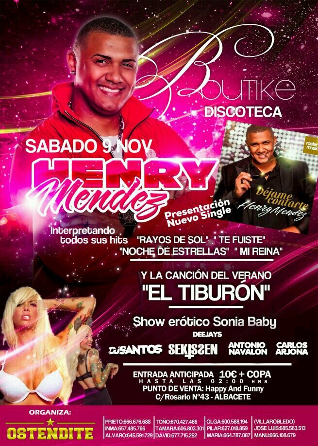 MHF_Festival's profile picture. aterriza el proximo 9 de noviembre en la capital, henry mendez cn sonia baby y los tronistas de MHYV!!! corre que vuelan