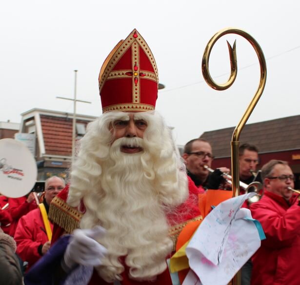 Twitteraccount over de intocht van Sinterklaas in Wolvega.