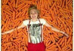 ❤ ..Just a normal directioner trying to imatate some basic carrots.. ❤