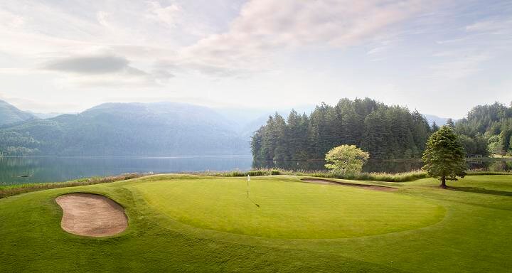 Ted Robinson masterpiece on the shores of Lake Whatcom.