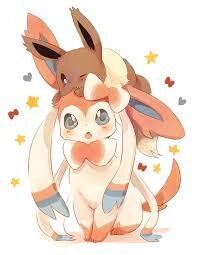 I'm the new Fairy Type pokemon Sylveon, and my name is Star c: ! But i'm more like a dragon slayer than a fairy type! Follow me if u want too :)