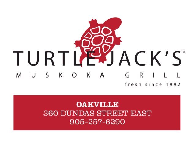 Turtle Jack's Muskoka Grill is located at the corner of Trafalgar and Dundas St...just north of delicious! Serving Brunch every Sat/Sun 10am-2pm