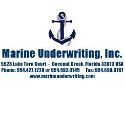 MarineUnderwrtr's profile picture. Marine Underwriting, Inc., marine insurance specialists, offering insurance coverage from “A” rated carriers for all ocean marine business and vessels.