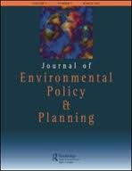 A leading international forum for the critical analysis of environmental policy and planning

Published online and in print by Taylor & Francis