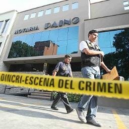 Seguimiento al asesinato en la Notaría Paino el 20 de febrero del 2013. El presunto autor intelectual Pascual Cusilayme y los asesinos materiales ¡están libres!