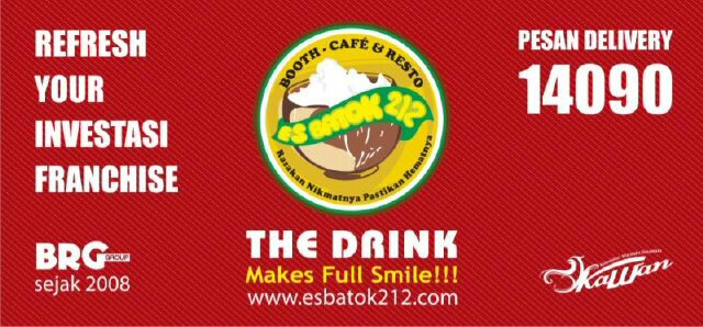 We support Indonesian  franchise(Kawan)