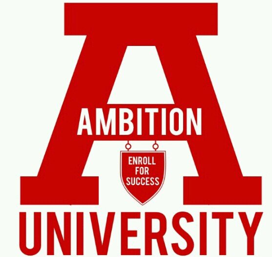 Contact email address :Ambitionunviersity@gmail.com for any business opportunities.


Ambition University Merchandise Coming Soon!!!  #IG: AmbitionUniversity