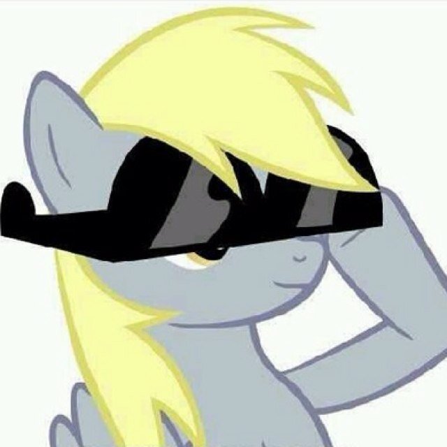 Real_mlpderpy's profile picture. Anyone have any muffins? Derp.