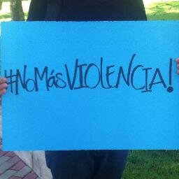 AbajoViolencia2's profile picture. Por un mundo sin violencia, apoya con la frase de #NoMasVIOLENCIA