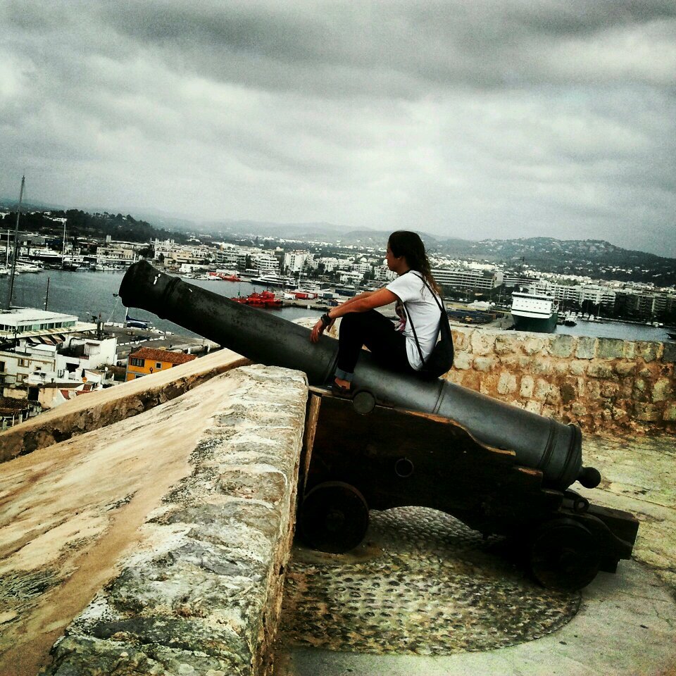 Me subo a lo mas alto de la locura.
