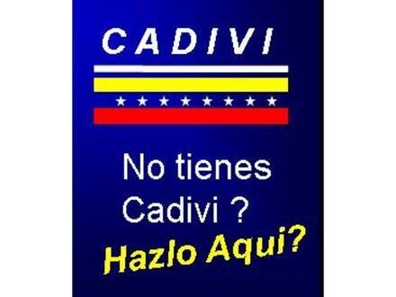 Armamos tu carpeta, viajero, estudiante, registramos tu empresa, todo en solicitud de CADIVI y SICAD tutramitecadivi2013@gmail.com
