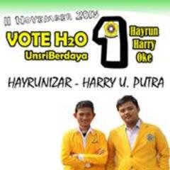 PEMIRA UNSRI 2013 | Hayrunizar /FP10 | Harry Utama Putra/FKIP10 | UNSRI BERDAYA, #Vote_HayHarr1