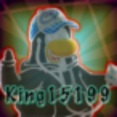 Hi I play Club Penguin my penguin name is King15199 I play Club Penguin since 2010. Check out my website! Follow me! Any question ask me!