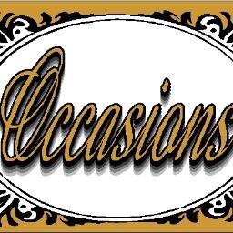 Serving the community for over 10 years, Occasions is a haven for people who want to customize their special events to suit their own personal tastes.