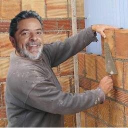 Joga cimento no muro!