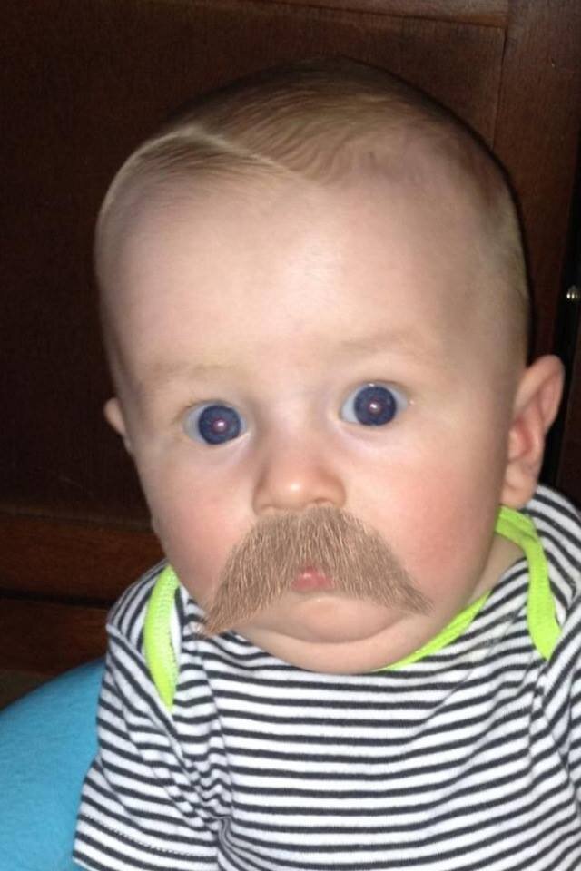 In the spirit of Movember, MoBabies everywhere are growing moustaches and posting to http://t.co/4ZYnm2YflZ to help create awareness around men’s health.